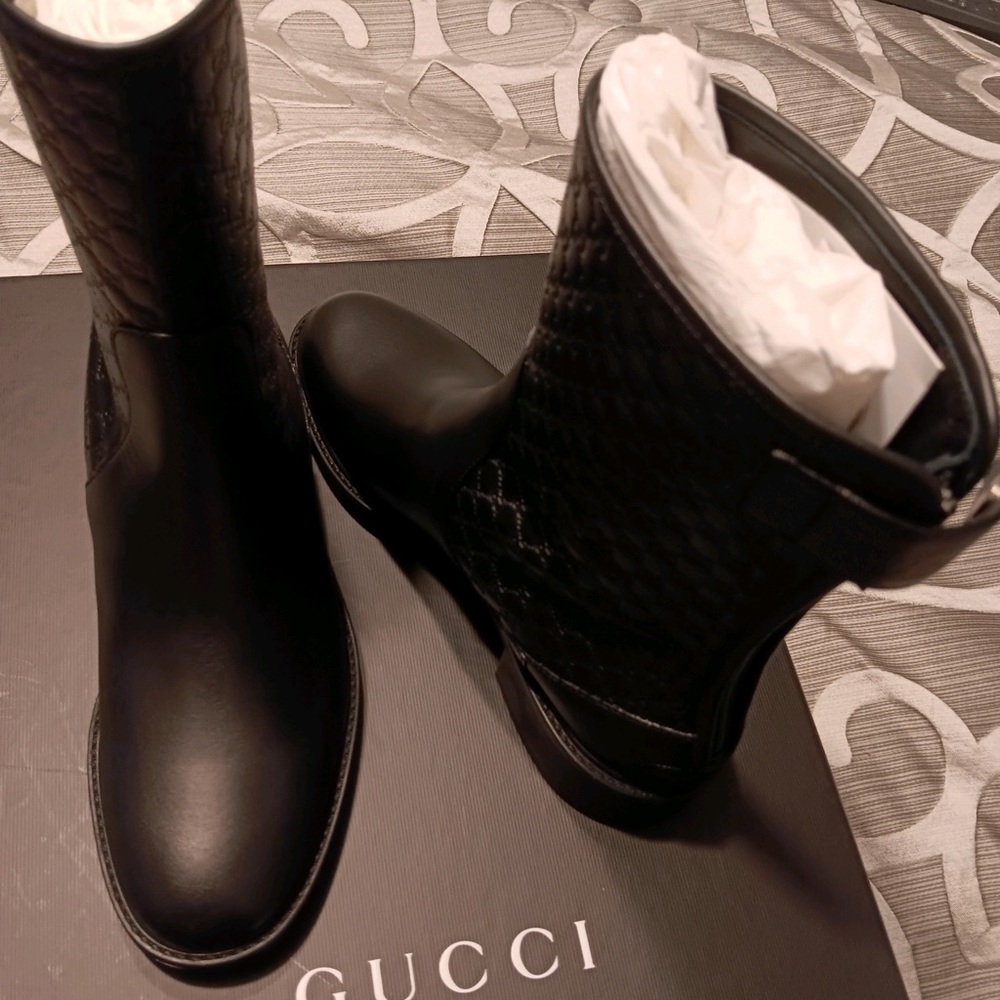 Black Gucci Boot